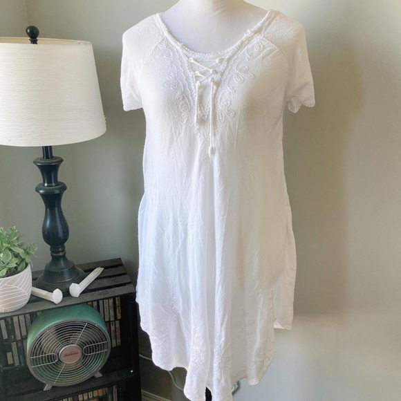 White fairycore renaissance dress - Picture 1 of 3